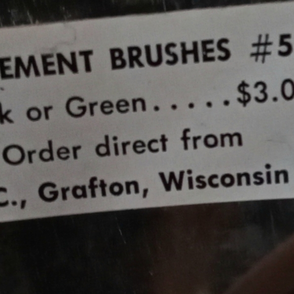 VINTAGE DOUBLE BUFFER STANDING  SHOE SHINE POLISHER - Picture 5 of 6